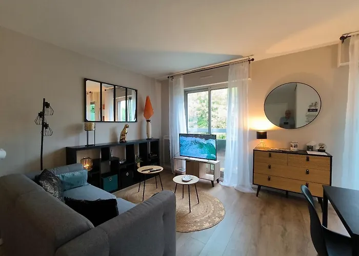 Calme-balcon-parking-5 Min De Pau Centre Appartement